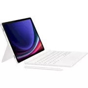 Samsung Tastaturgehäuse EF-DX725UWE für Galaxy Tab S9/S9 FE, weiß