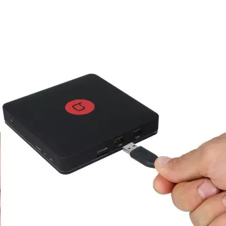 Techbite Multimediacenter Flix TV Box 4K, WLAN, LAN, HDMI, 2x USB, Android TV 8.0 Techbite Multimediacenter Flix TV Box 4K, WLAN, LAN, HDMI, 2x USB, Android TV 8.0