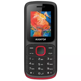 Alligator D210 Dual SIM, schwarz-rot Alligator D210 Dual SIM, schwarz-rot
