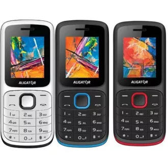 Alligator D210 Dual SIM, schwarz-rot Alligator D210 Dual SIM, schwarz-rot