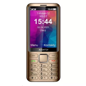 Alligator D950 Dual-SIM, gold Alligator D950 Dual-SIM, gold