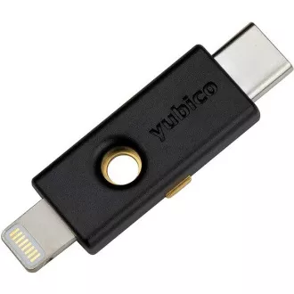 YubiKey 5Ci - USB-C + Lightning, Schlüssel / Token mit Multifaktor-Authentifizierung, OpenPGP- und Smartcard-Unterstützung (2FA) YubiKey 5Ci - USB-C + Lightning, Schlüssel / Token mit Multifaktor-Authentifizierung, OpenPGP- und Smartcard-Unterstützung (2FA)