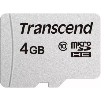 TRANSCEND MicroSDHC-Karte 4GB 300S, Klasse 10, ohne Adapter TRANSCEND MicroSDHC-Karte 4GB 300S, Klasse 10, ohne Adapter