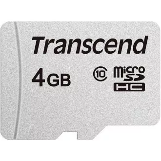 TRANSCEND MicroSDHC-Karte 4GB 300S, Klasse 10, ohne Adapter TRANSCEND MicroSDHC-Karte 4GB 300S, Klasse 10, ohne Adapter