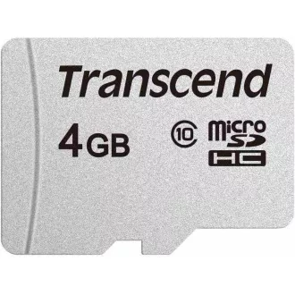 TRANSCEND MicroSDHC-Karte 4GB 300S, Klasse 10, ohne Adapter TRANSCEND MicroSDHC-Karte 4GB 300S, Klasse 10, ohne Adapter