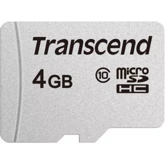 TRANSCEND MicroSDHC-Karte 4GB 300S, Klasse 10, ohne Adapter TRANSCEND MicroSDHC-Karte 4GB 300S, Klasse 10, ohne Adapter