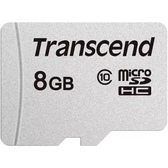TRANSCEND MicroSDHC-Karte 8GB 300S, Klasse 10, ohne Adapter