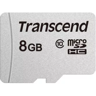 TRANSCEND MicroSDHC-Karte 8GB 300S, Klasse 10, ohne Adapter