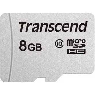 TRANSCEND MicroSDHC-Karte 8GB 300S, Klasse 10, ohne Adapter