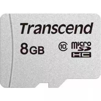 TRANSCEND MicroSDHC-Karte 8GB 300S, Klasse 10, ohne Adapter