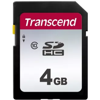 TRANSCEND SDHC-Karte 4GB 300S, Klasse 10 (R: 95/W: 45 MB/s) TRANSCEND SDHC-Karte 4GB 300S, Klasse 10 (R: 95/W: 45 MB/s)
