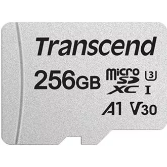 TRANSCEND MicroSDXC-Karte 256GB 300S, UHS-I U3 V30 + Adapter