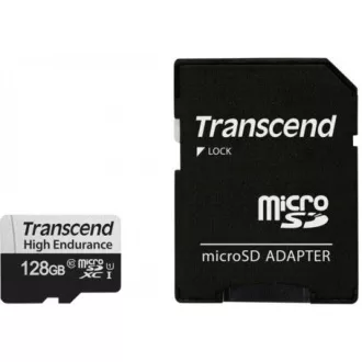 TRANSCEND MicroSDXC-Karte 128GB 350V, High Endurance