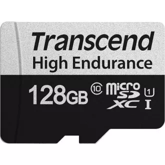 TRANSCEND MicroSDXC-Karte 128GB 350V, High Endurance