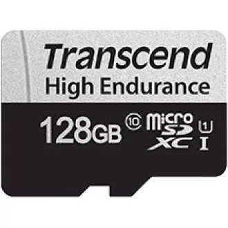 TRANSCEND MicroSDXC-Karte 128GB 350V, High Endurance
