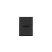 TRANSCEND Externe SSD ESD270C 500GB, tragbar, USB 3.1 Gen.2, Typ C & A, zwei Kabel 520/460 MB/s, schwarz