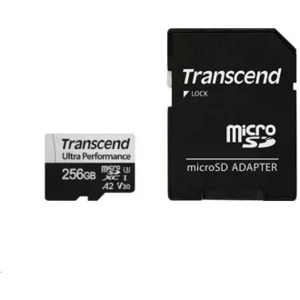 TRANSCEND MicroSDXC-Karte 256GB 340S, UHS-I U3 A2 Ultra Performance 160/125 MB/s