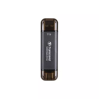 TRANSCEND SSD ESD310C 256GB, Externe SSD, ESD310C, USB 10Gbps, Typ C/A