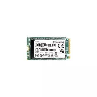 TRANSCEND SSD 400S 512GB, M.2 2242, PCIe Gen3x4, NVMe, 3D TLC, kein DRAM