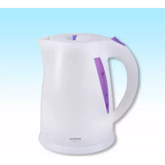 Orava VK-3117 V elektrischer Wasserkocher, 2000 W, 1,7 l, Abschaltautomatik, lila / weiß