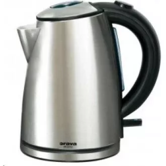 Orava VK-3712 elektrischer Wasserkocher, 1600 W, 1,2 l, automatische Abschaltung, silber