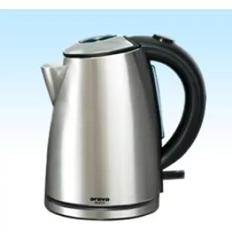 Orava VK-3712 elektrischer Wasserkocher, 1600 W, 1,2 l, automatische Abschaltung, silber