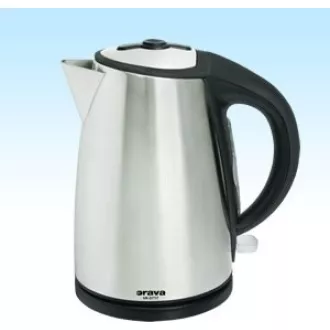 Orava VK-3717 elektrischer Wasserkocher, 2000 W, 1,7 l, automatische Abschaltung, silber Orava VK-3717 elektrischer Wasserkocher, 2000 W, 1,7 l, automatische Abschaltung, silber