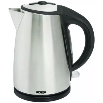 Orava VK-3717 elektrischer Wasserkocher, 2000 W, 1,7 l, automatische Abschaltung, silber Orava VK-3717 elektrischer Wasserkocher, 2000 W, 1,7 l, automatische Abschaltung, silber