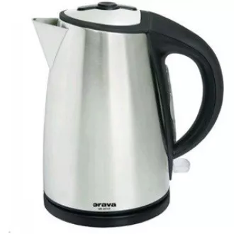 Orava VK-3717 elektrischer Wasserkocher, 2000 W, 1,7 l, automatische Abschaltung, silber Orava VK-3717 elektrischer Wasserkocher, 2000 W, 1,7 l, automatische Abschaltung, silber