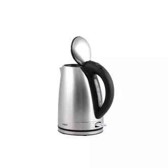 Orava VK-3217 S elektrischer Wasserkocher, 2000 W, 1,7 l, Abschaltautomatik, silber