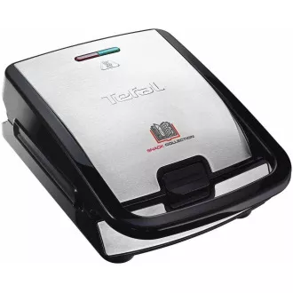 TEFAL SW854D16 Snack Collection 4in1-Toaster, 700 W, abnehmbare Platten, Bereitschaftsanzeige