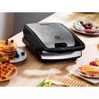 TEFAL SW854D16 Snack Collection 4in1-Toaster, 700 W, abnehmbare Platten, Bereitschaftsanzeige