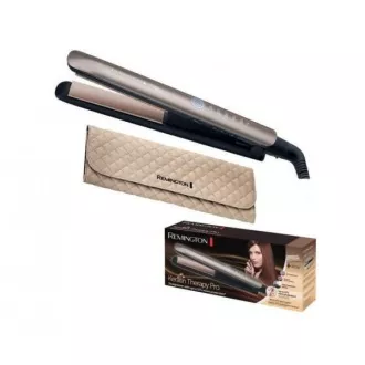 Remington Keratin Therapy Pro S8590 Haarglätter, 5 Temperaturen, Schnellaufheizung, automatische Abschaltung, Etui