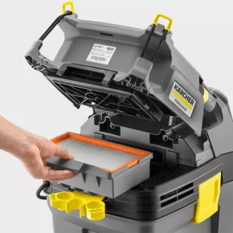 Karcher NT 30/1 Tact Mehrzweck-Industriesauger, 1380 W, 30 l, 69 dB, 74 l/s, PES-Filter, Metallräder Karcher NT 30/1 Tact Mehrzweck-Industriesauger, 1380 W, 30 l, 69 dB, 74 l/s, PES-Filter, Metallräder