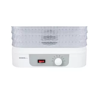 Orava SU-102 Obst- und Gemüsetrockner, 230 W, 5 Einschübe, 55 dB, Temperaturregelung, weiß Orava SU-102 Obst- und Gemüsetrockner, 230 W, 5 Einschübe, 55 dB, Temperaturregelung, weiß