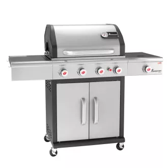Landmann TRITON PTS 4.1 Gasgrill (15 kW) silber Landmann TRITON PTS 4.1 Gasgrill (15 kW) silber