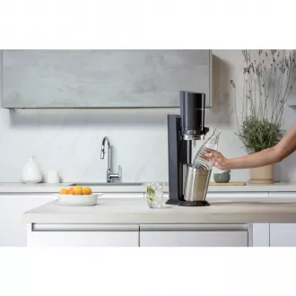 Crystal Black / Metall SodaStream Wassersprudler
