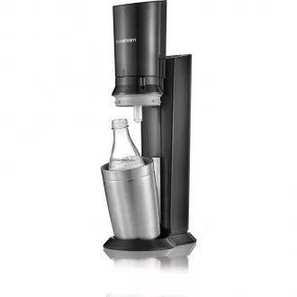 Crystal Black / Metall SodaStream Wassersprudler
