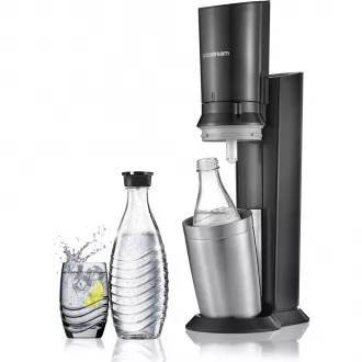 Crystal Black / Metall SodaStream Wassersprudler