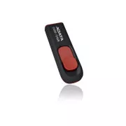 ADATA Flash Disk 64GB C008, USB 2.0 Classic, schwarz