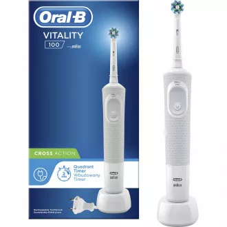 VITALITY 100 CROSS ACTION Weiß ORAL B