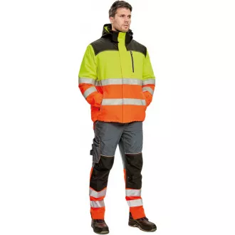 KNOXFIELD HV WINTER Parka gelb M KNOXFIELD HV WINTER Parka gelb M