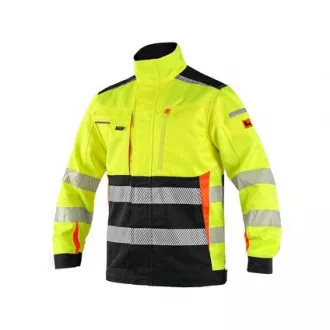 CXS BENSON Warnbluse, Herren, gelb-schwarz, Größe 54 CXS BENSON Warnbluse, Herren, gelb-schwarz, Größe 54