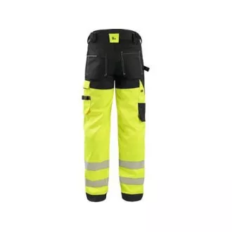 CXS BENSON Warnhose, Herren, gelb-schwarz, Gr. 56