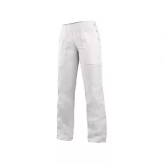 DARJA Damenhose mit Gummibund, weiß, Größe 40 DARJA Damenhose mit Gummibund, weiß, Größe 40