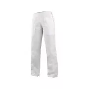 DARJA Damenhose mit Gummibund, weiß, Größe 48