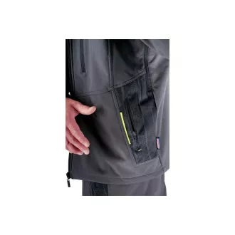 OLZA Softshelljacke grau XXXL