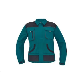 FF CARL BE-01-002 Jacke grün / schwarz 48 FF CARL BE-01-002 Jacke grün / schwarz 48