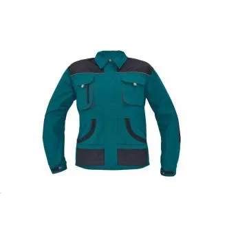 FF CARL BE-01-002 Jacke grün / schwarz 54 FF CARL BE-01-002 Jacke grün / schwarz 54