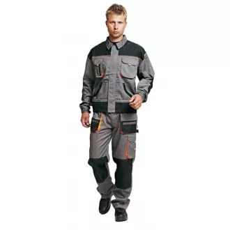 FF CARL BE-01-002 Jacke schwarz / rot 52